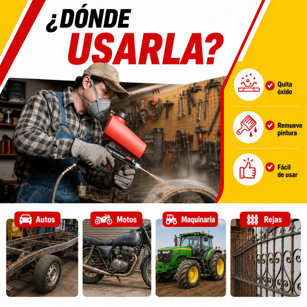 Pistola Quita Oxido